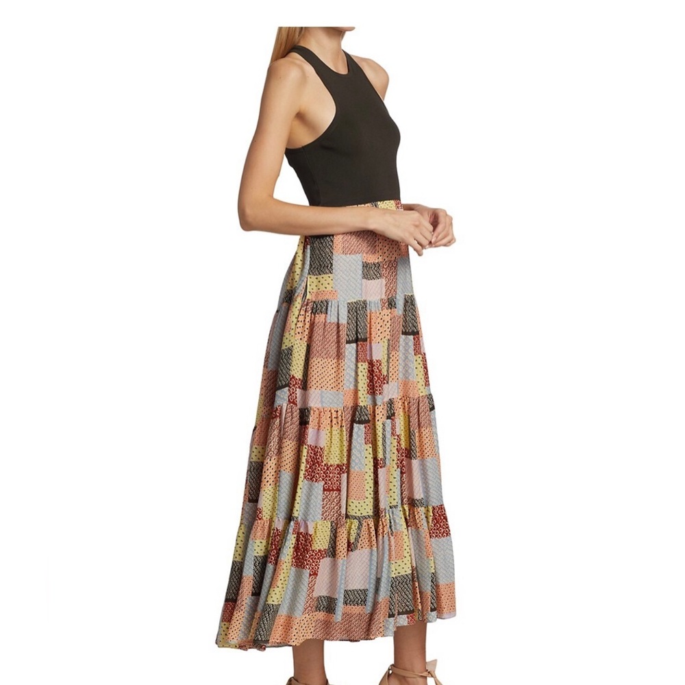Cinq à Sept Mardi Patchwork Dress